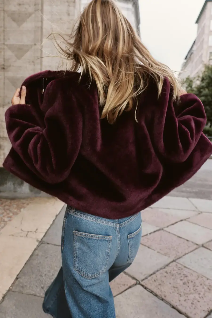 DOUBLE-FACED JACKET WITH TOGGLES