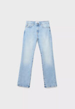 D98 STRAIGHT-LEG VINTAGE EFFECT JEANS
