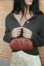 RIB KNIT CARDIGAN WITH BUTTONS