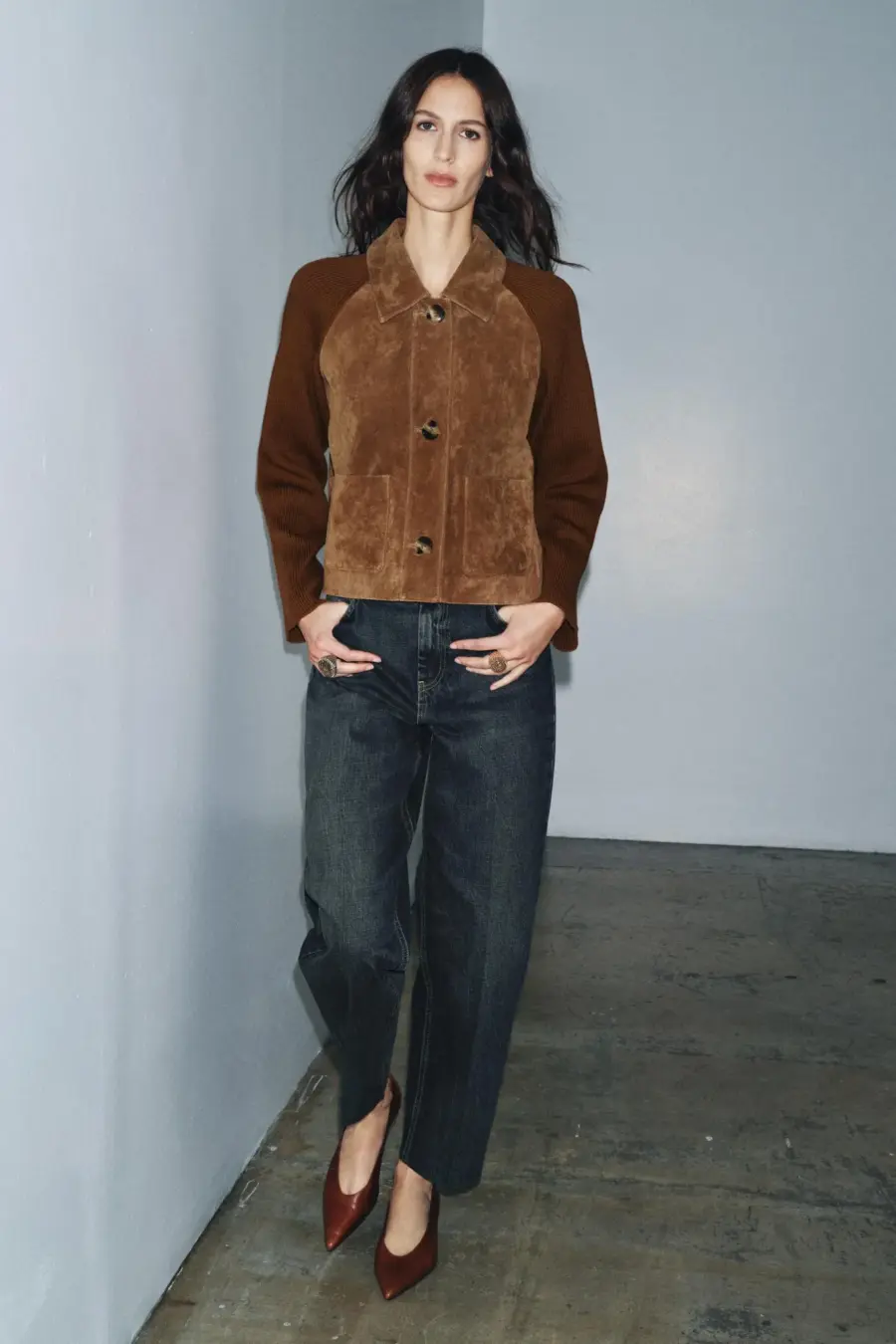 ZW COLLECTION MID-WAIST JEANS