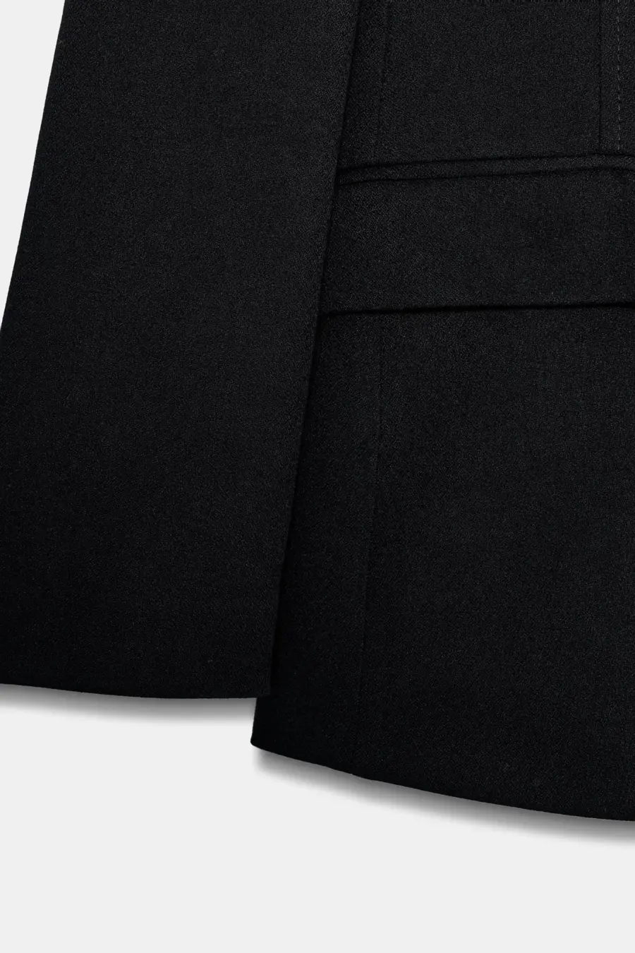 FITTED BLAZER WITH SHOULDER PADS