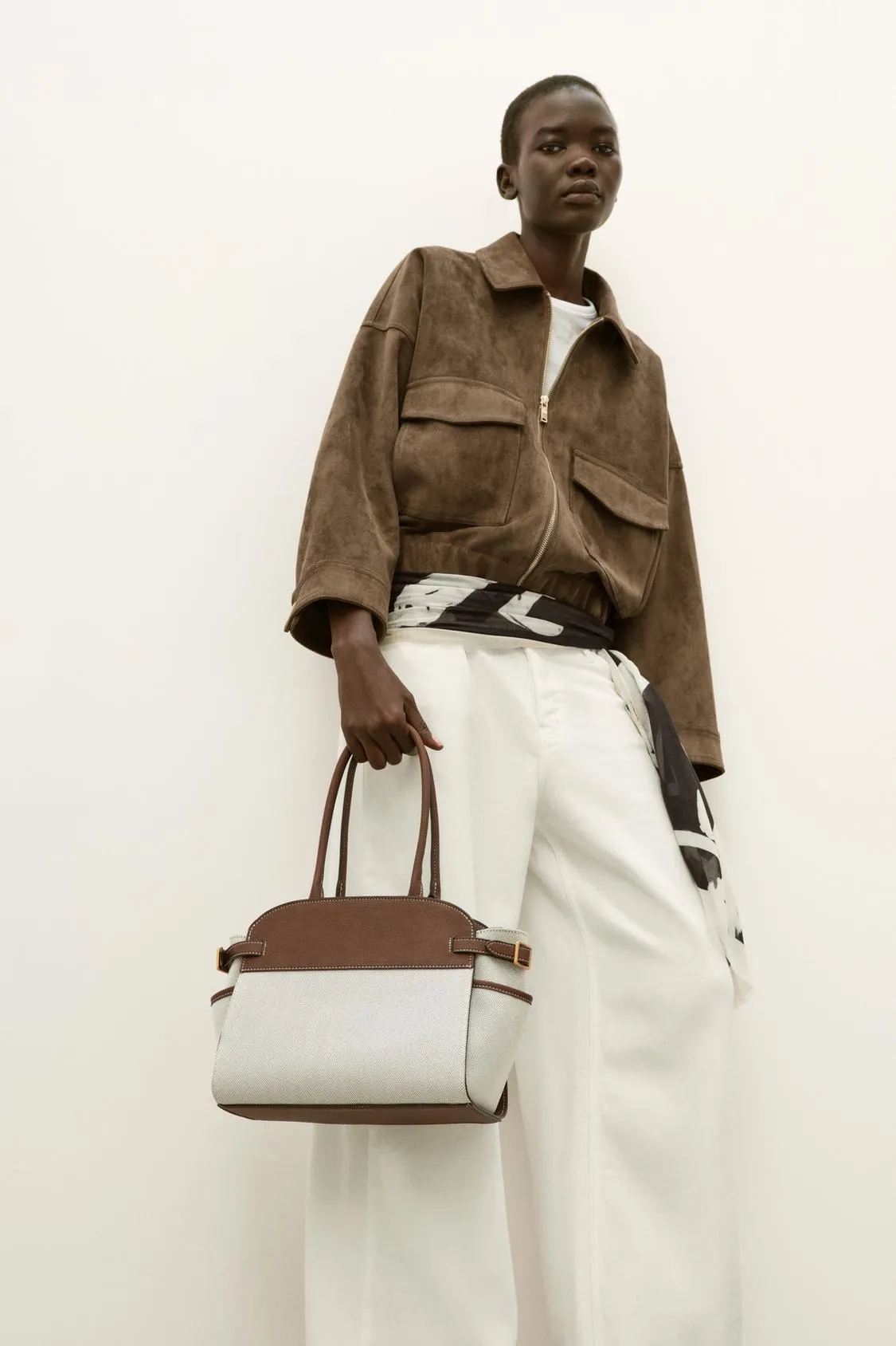 CITY BAG WITH BUCKLES