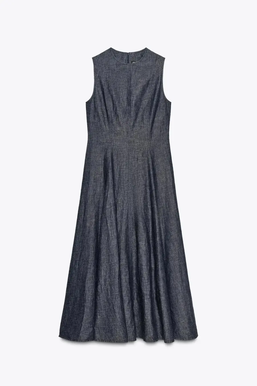 ZW COLLECTION DENIM MIDI DRESS