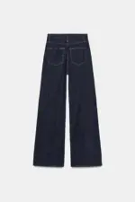 ZW COLLECTION WIDE-LEG HIGH-WAIST JEANS