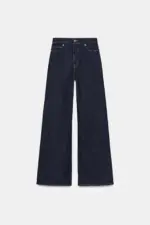 ZW COLLECTION WIDE-LEG HIGH-WAIST JEANS