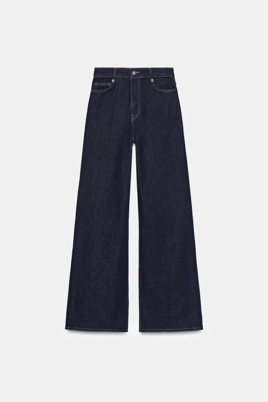 ZW COLLECTION WIDE-LEG HIGH-WAIST JEANS