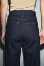ZW COLLECTION WIDE-LEG HIGH-WAIST JEANS