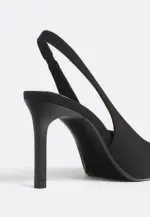 Basic slingback shoes