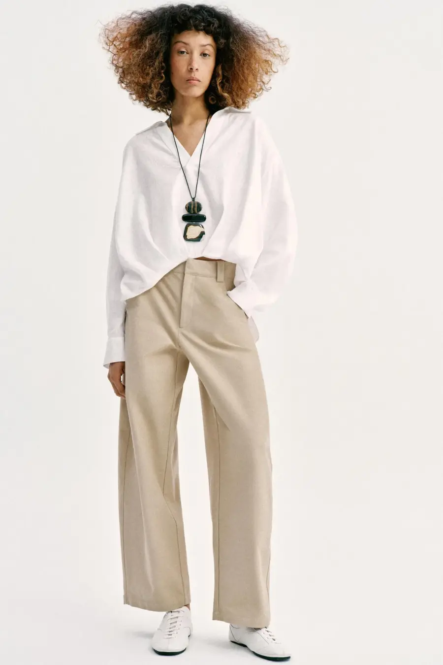 BARREL TROUSERS
