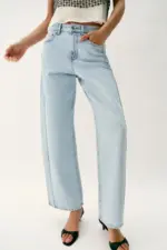 Z1975 HIGH-WAIST JEANS WITH FRONT SEAMS