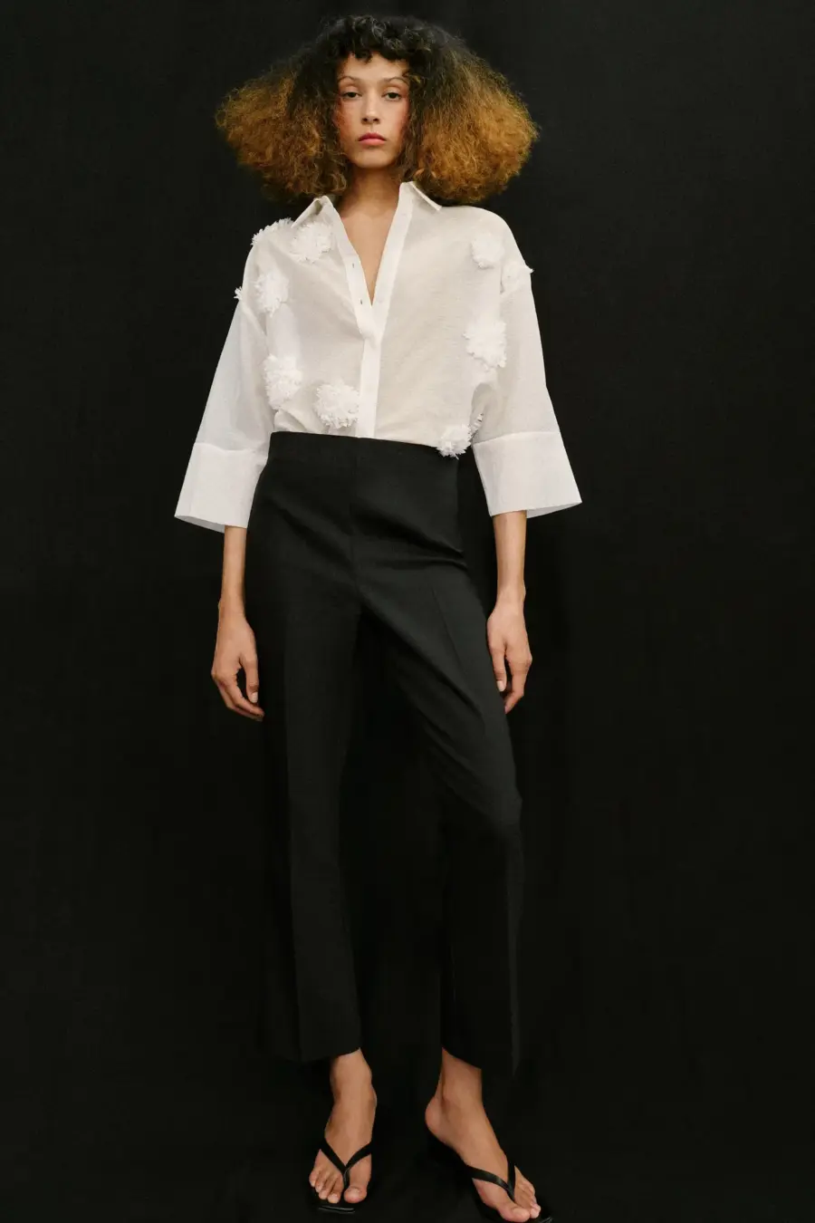 MINI FLARE TROUSERS
