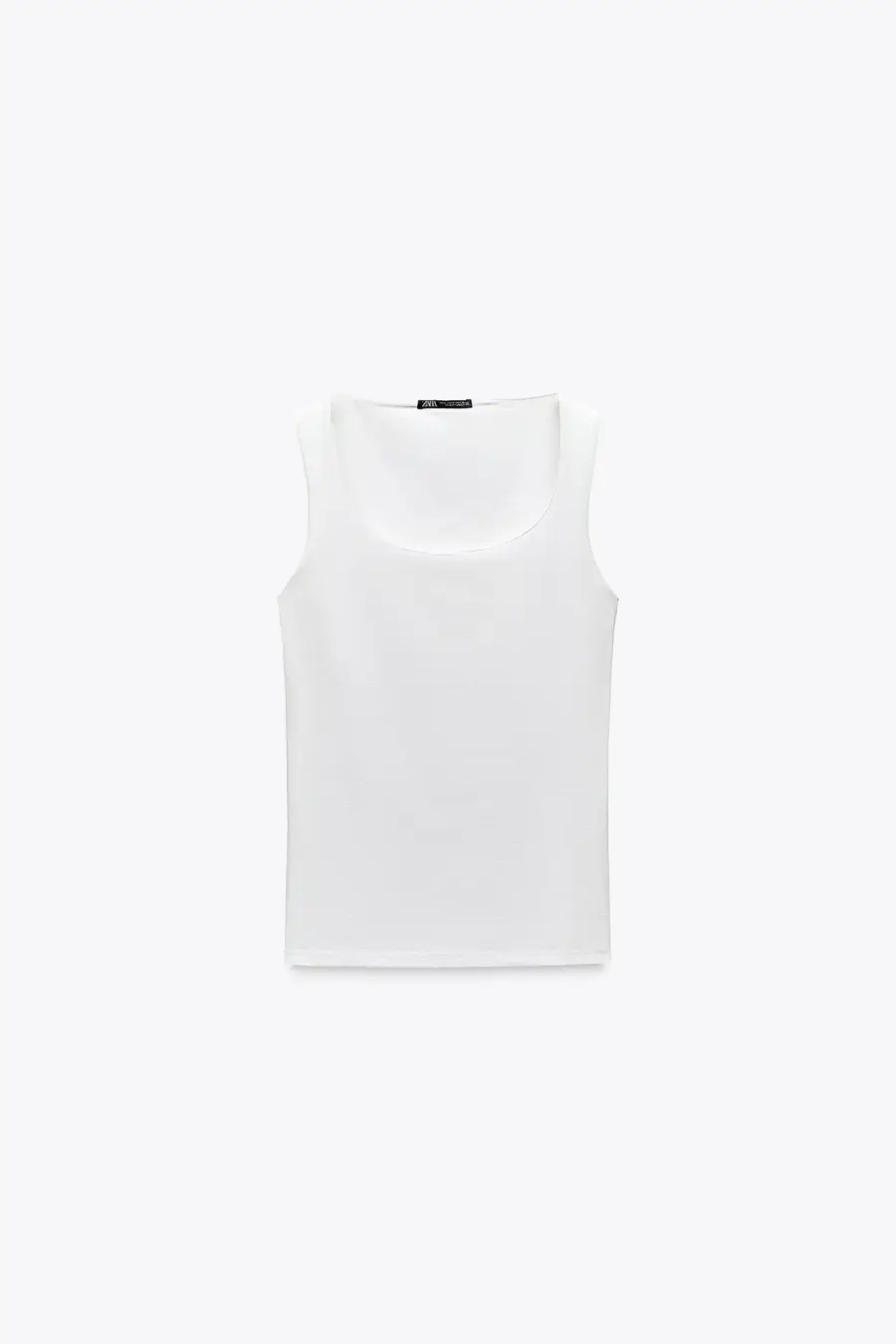 WIDE STRAP POLYAMIDE T-SHIRT