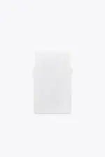 WIDE STRAP POLYAMIDE T-SHIRT