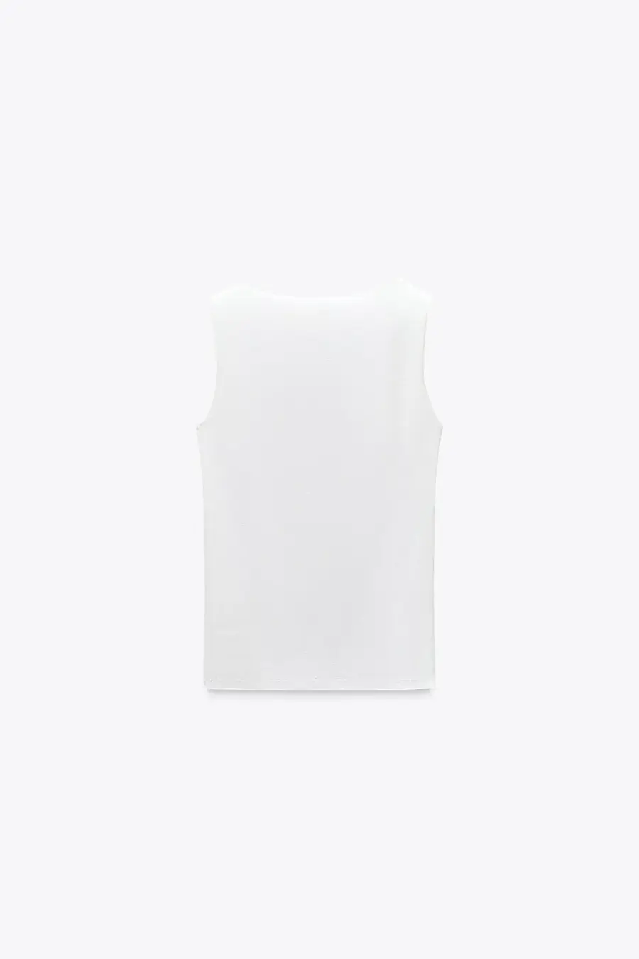 WIDE STRAP POLYAMIDE T-SHIRT