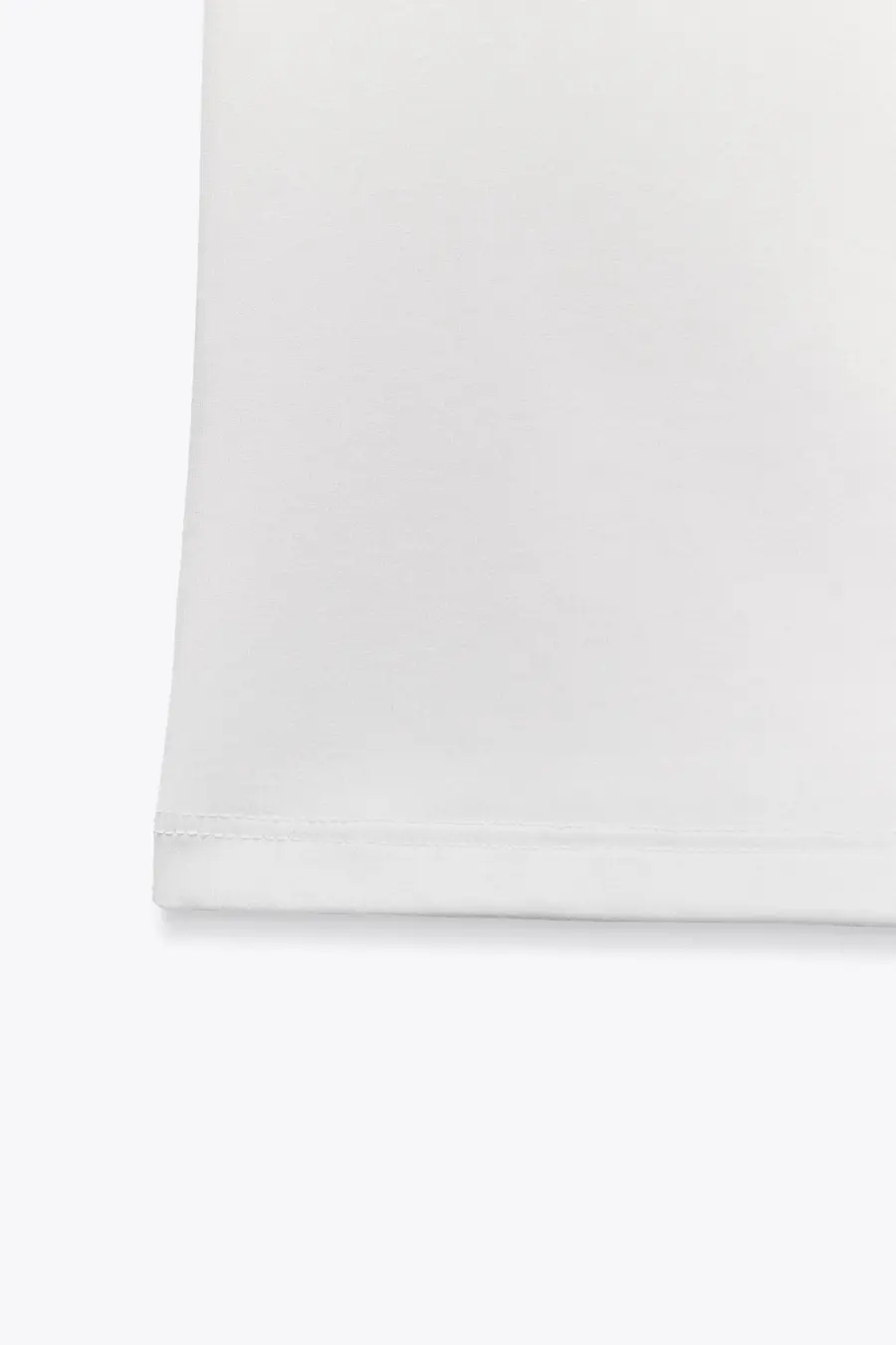 WIDE STRAP POLYAMIDE T-SHIRT