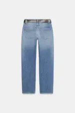 Z1975 SLIM FIT MID-WAIST JEANS WITH BELT