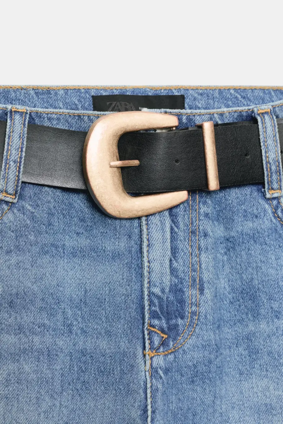 Z1975 SLIM FIT MID-WAIST JEANS WITH BELT