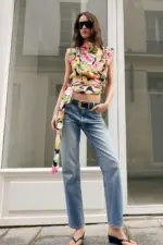 Z1975 SLIM FIT MID-WAIST JEANS WITH BELT