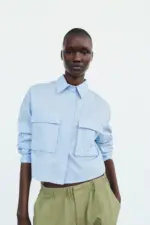 BLOUSE WITH TOP BALLOON