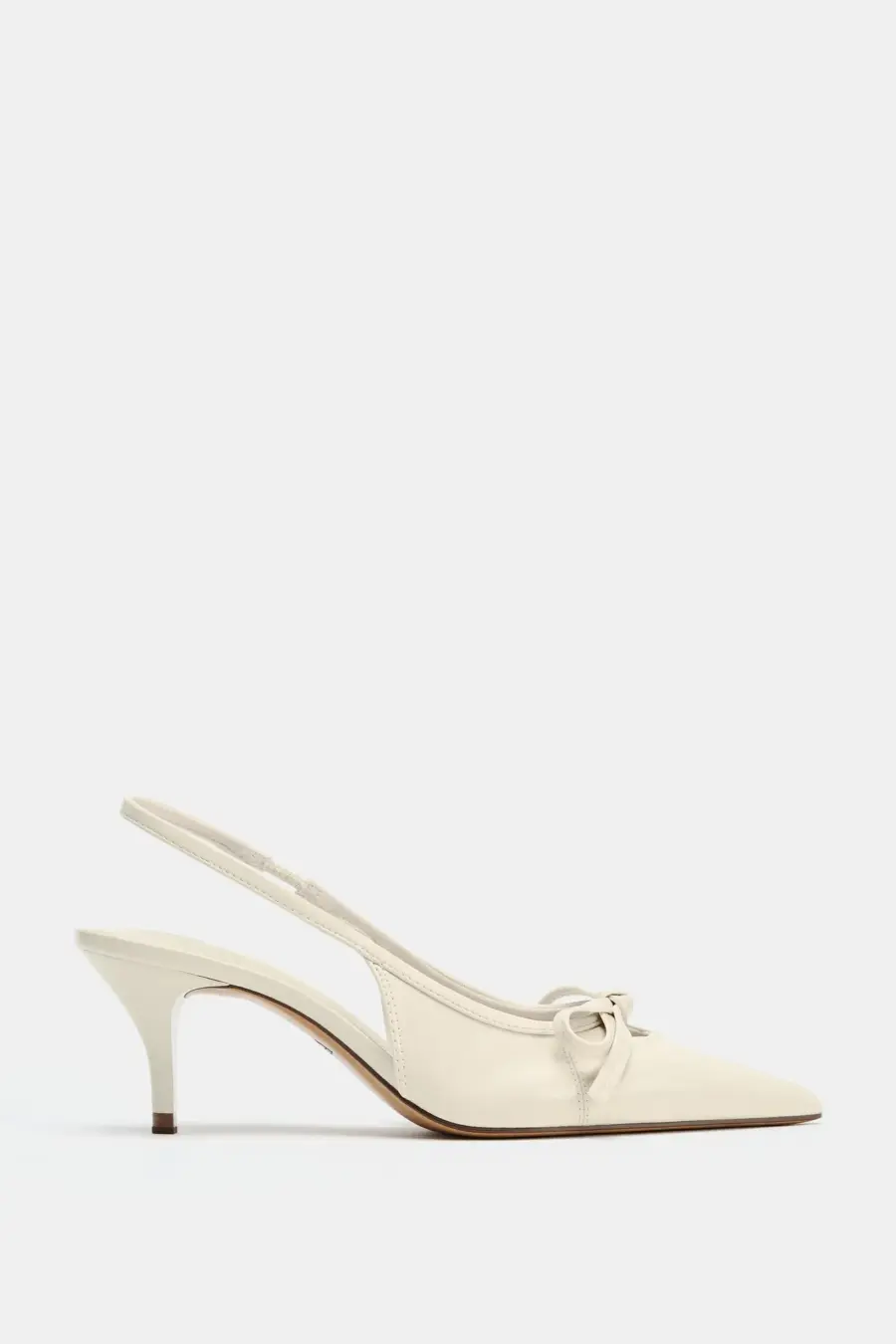 SLINGBACK SHOES WITH BOW