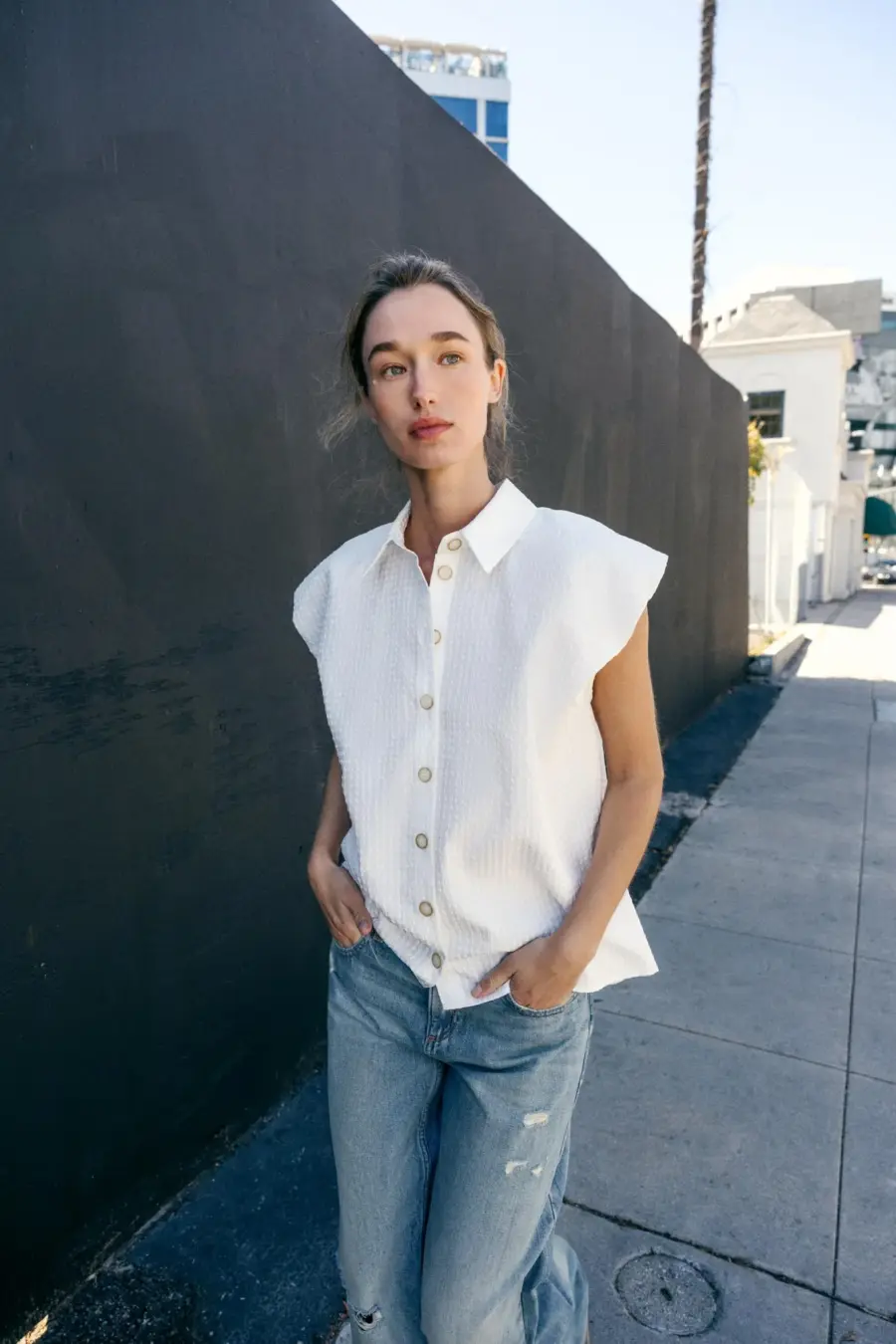 PUFF SLEEVE SHIRT