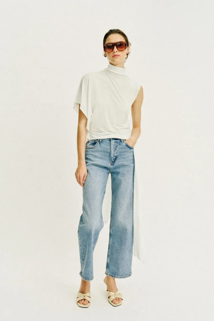 JEANS Z1975 STRAIGHT HIGH-WAIST