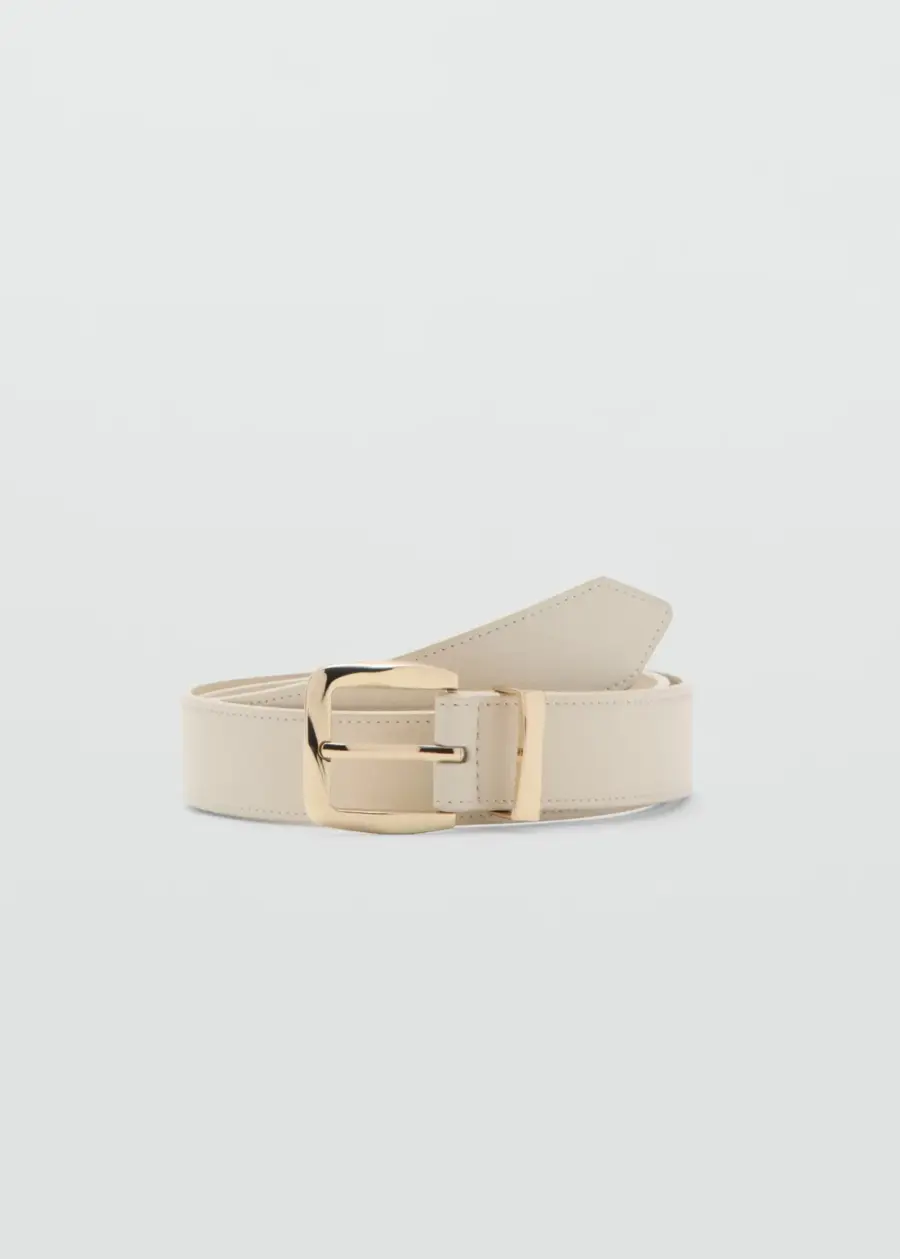 Embossed buckle belt
