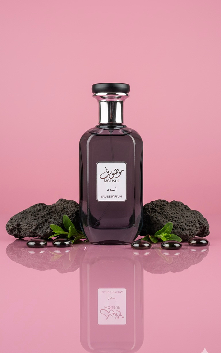 عطر موصوف الأسود الأصلي