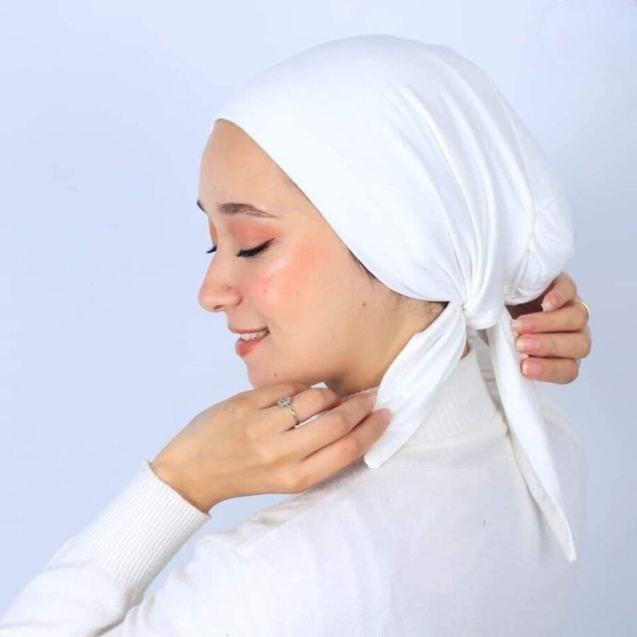 قمطة قطن ربط أوفوايت | Tying Cap