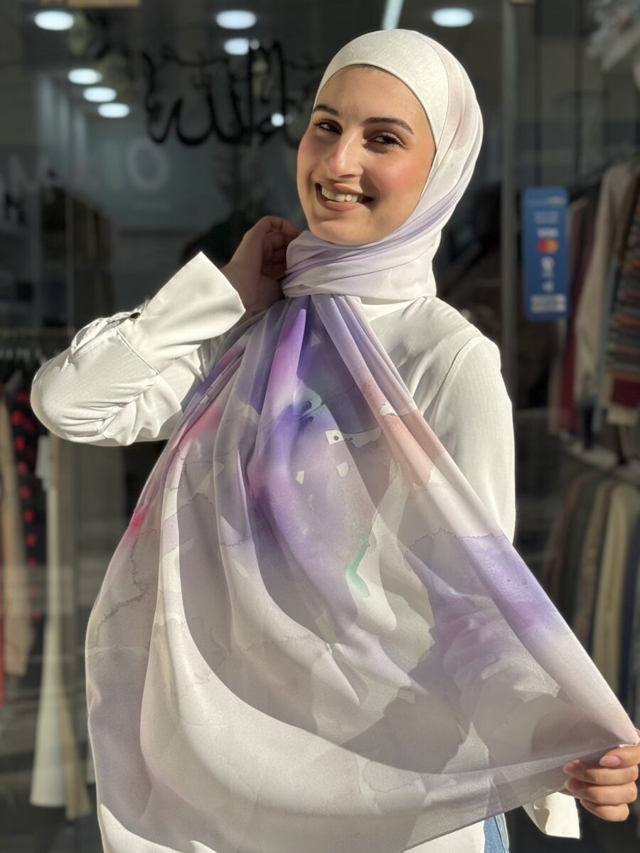 شيفون معرق | Printed Chiffon
