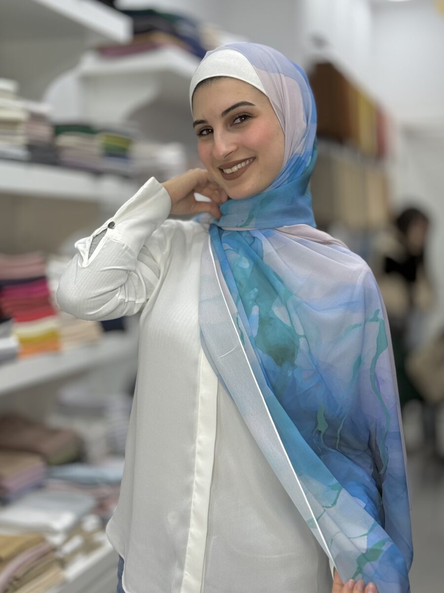 شيفون معرق | Printed Chiffon