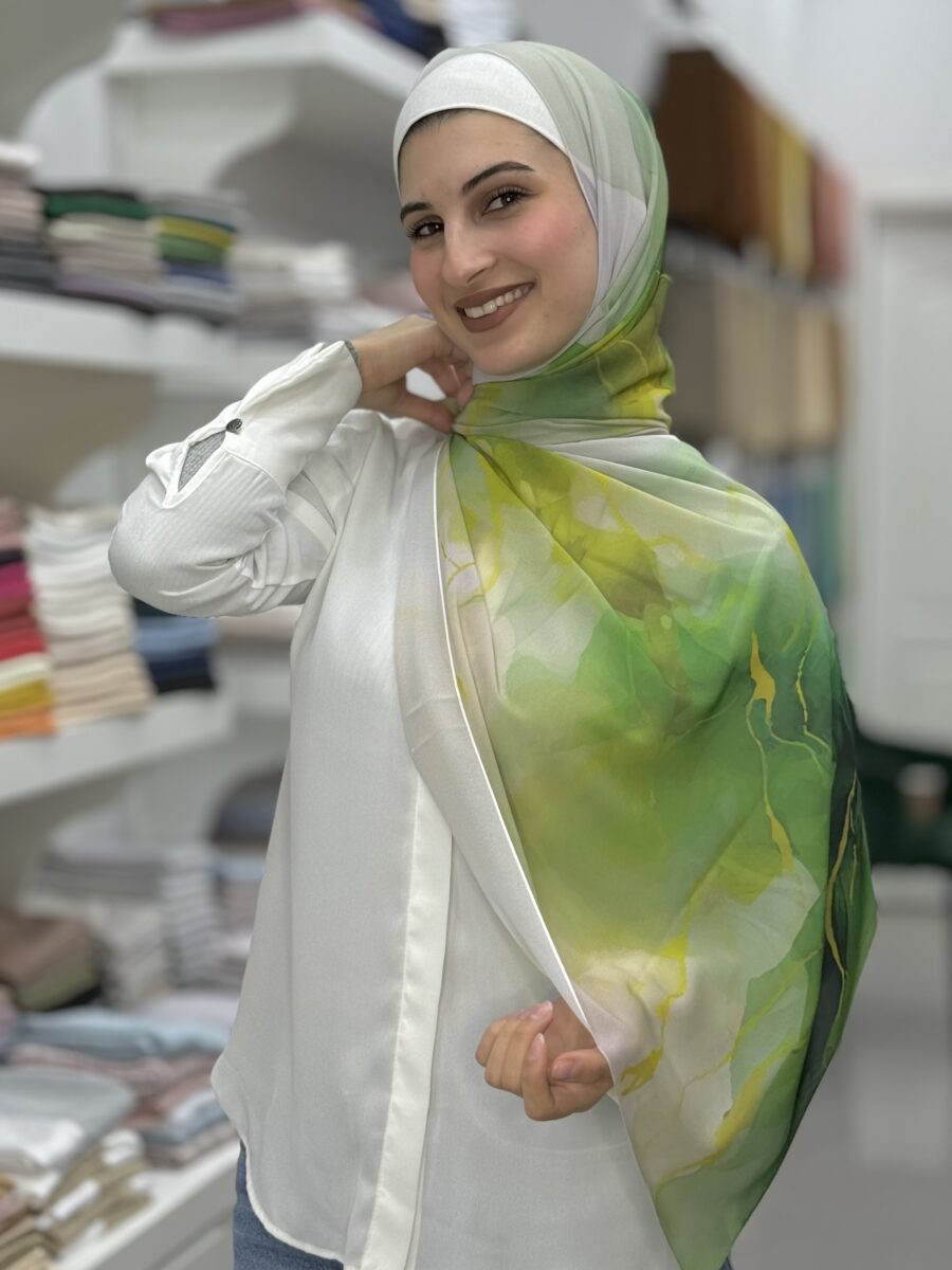 شيفون معرق | Printed Chiffon
