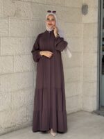 عباية فلو ترابي | Daily Abaya