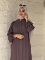 عباية فلو ترابي | Daily Abaya