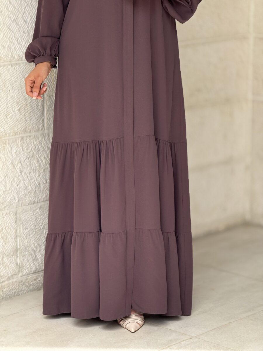 عباية فلو ترابي | Daily Abaya