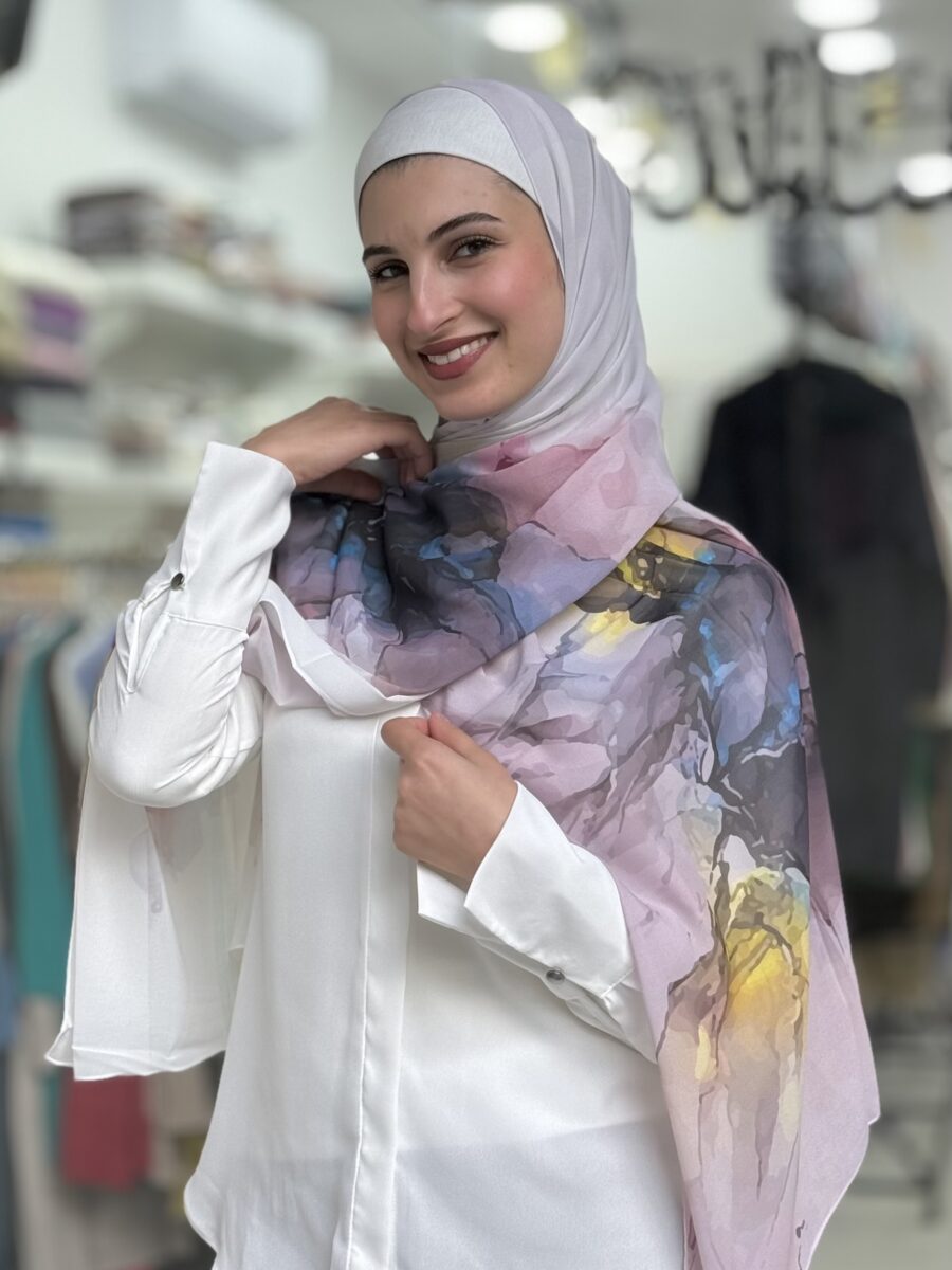 شيفون معرق | Printed Chiffon