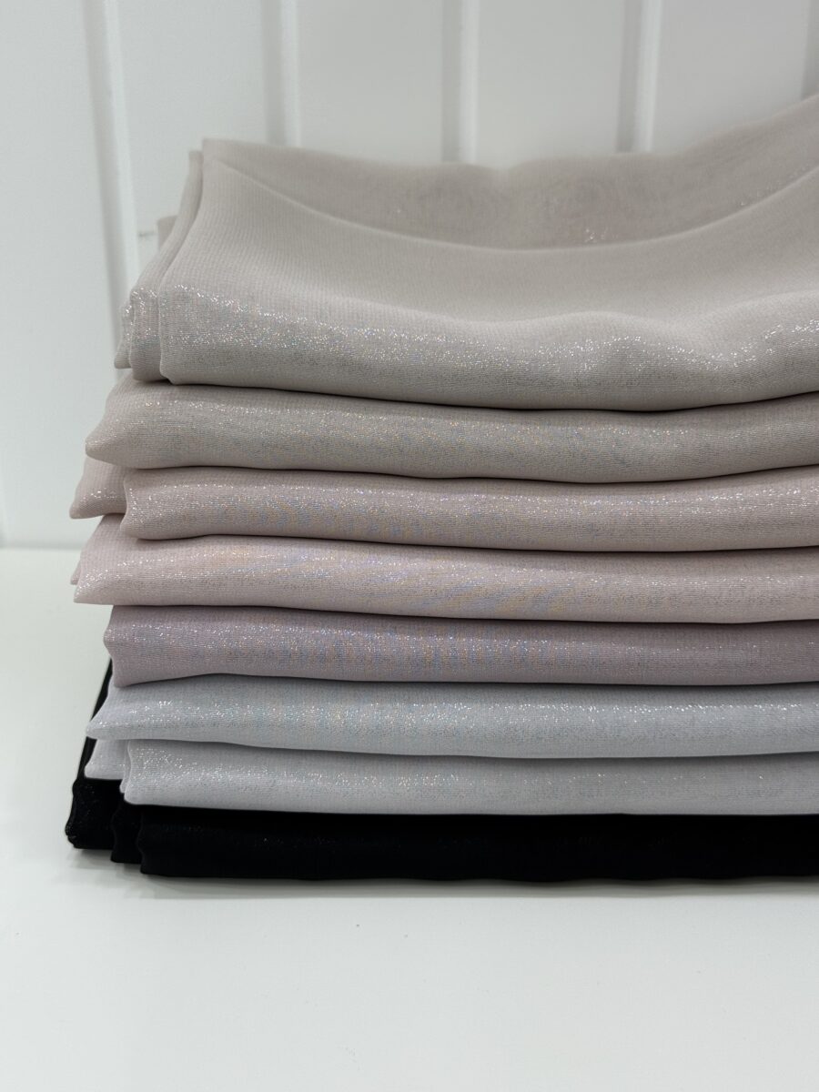 شيفون إماراتي بلمعة خفيفة | Chiffon