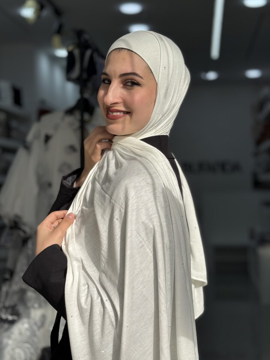 قطن كويتي مع زركون ولولو