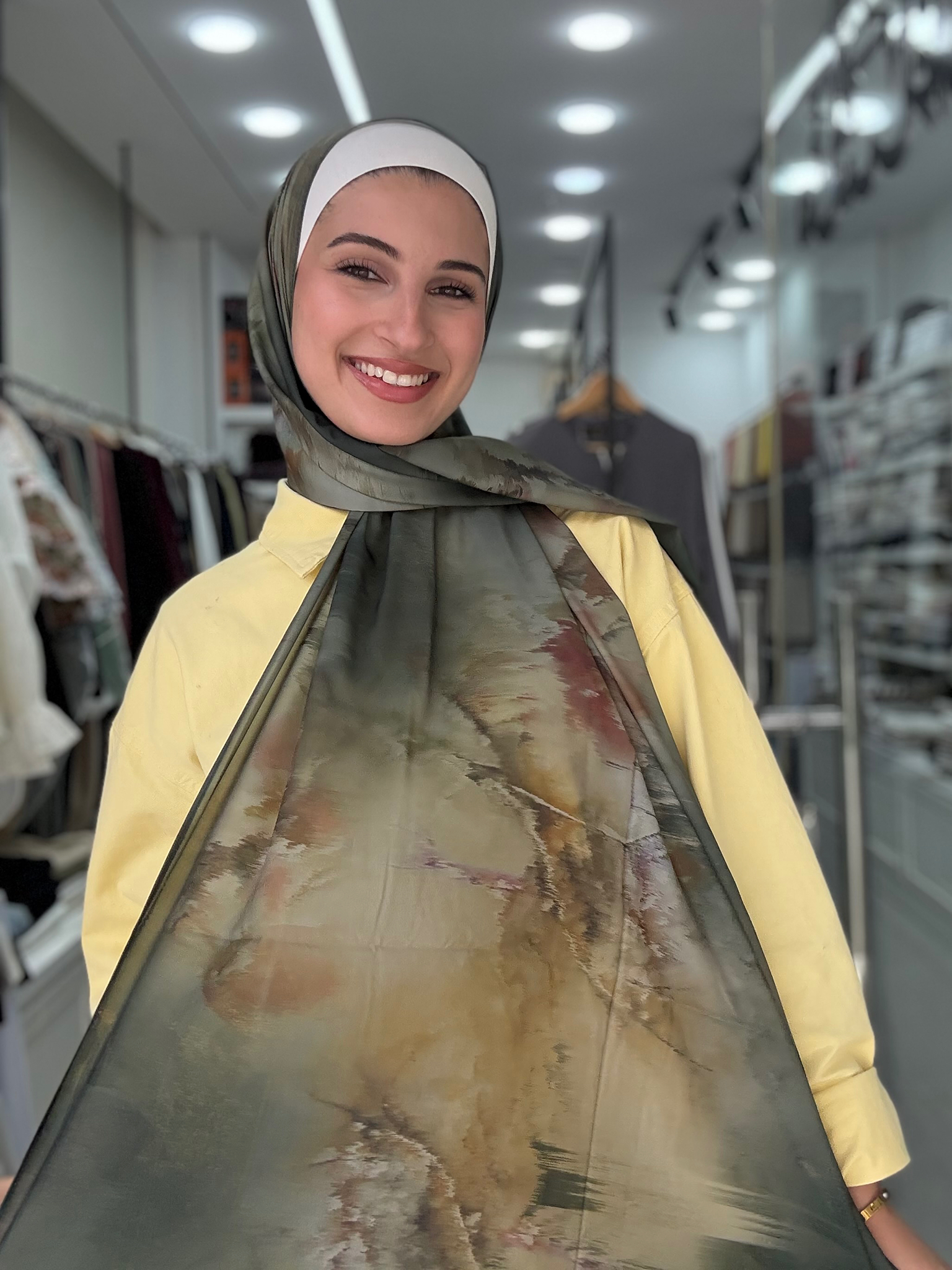 ستان معرق | Printed Satin