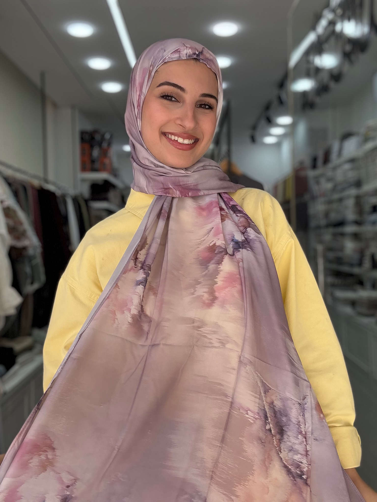ستان معرق | Printed Satin
