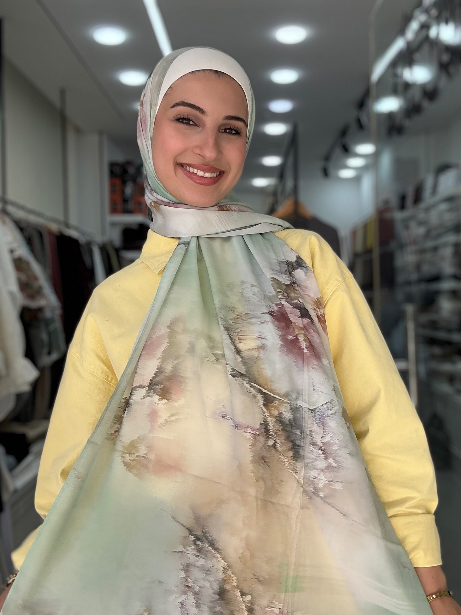 ستان معرق | Printed Satin