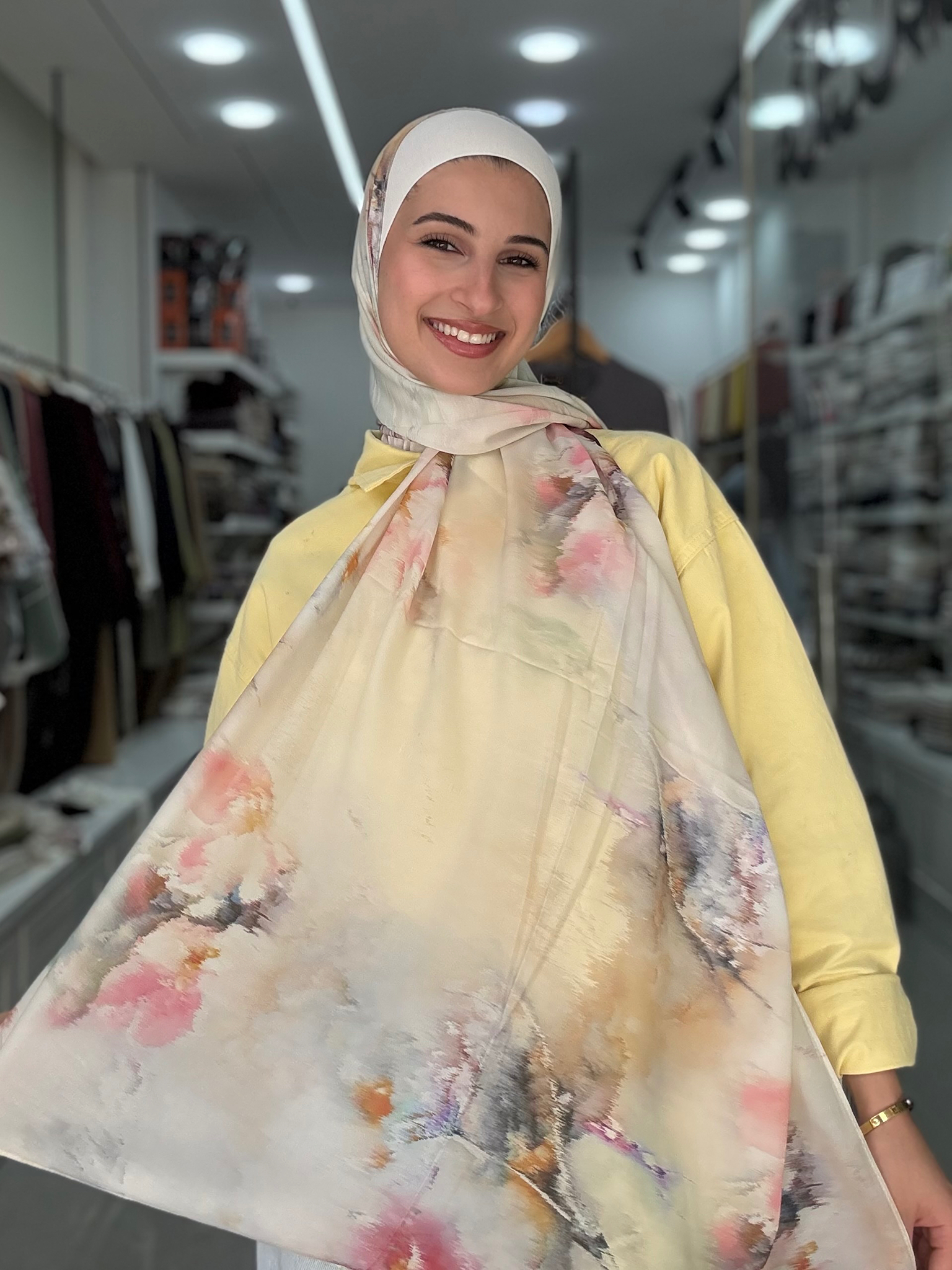 ستان معرق | Printed Satin