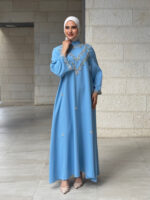 عباية رسمية أزرق | Formal Abaya