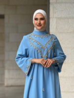 عباية رسمية أزرق | Formal Abaya