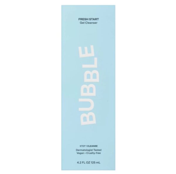 ג'ל ניקוי Fresh Start מבית Bubble Skincare
