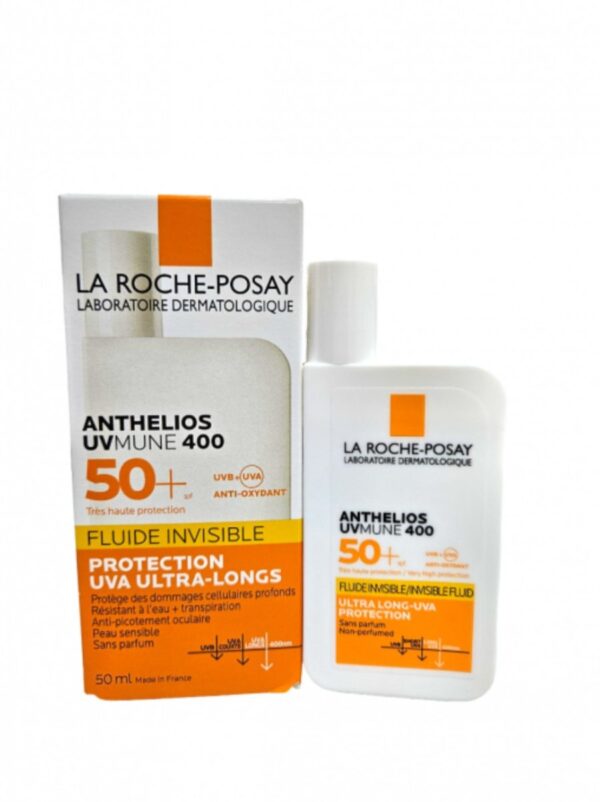 קרם הגנה לה רוש-פוזה SPF 50, פורמולה קלילה, לשימוש יומיומי ולעור רגיש
