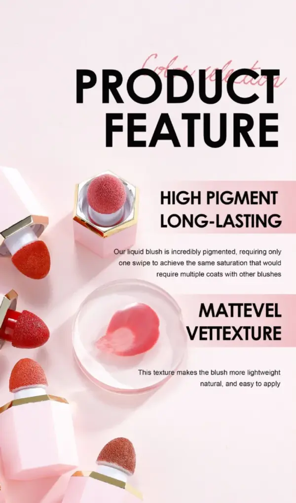 HANDAIYAN MOUSSE LIQUID BLUSH love cake