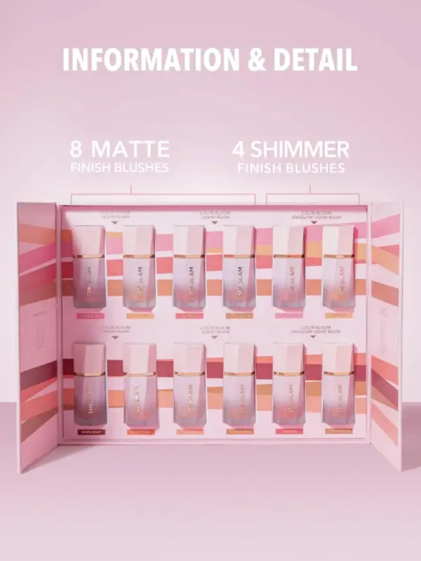 SHEGLAM COLOR BLOOM SHIMMER MATTE COLLECTION SET
