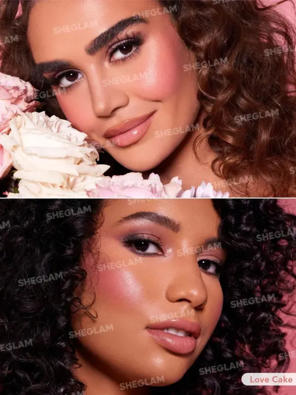 SHEGLAM COLOR BLOOM DAYGLOW LIQUID BLUSH Love Cake