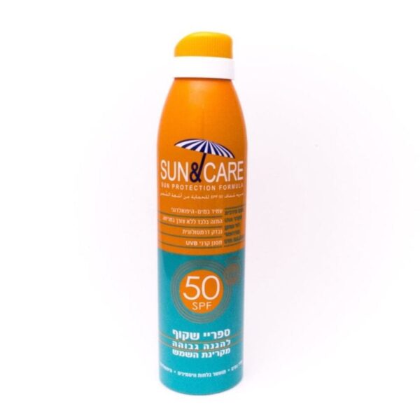 بخاخ واقي شمس Sun and Care SPF50 (200 مل)